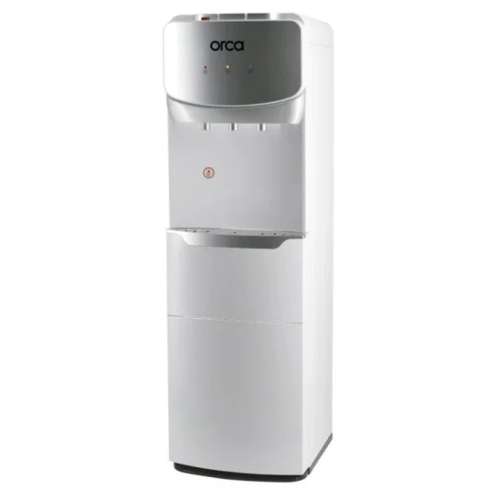 Orca 3-in-1 Freestanding Water Dispenser with Bullet Ice Maker - White